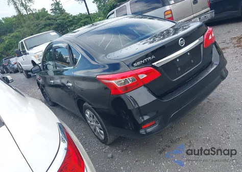 2017 Nissan Sentra S из США, поврежденный, VIN 3N1AB7AP0HY242293